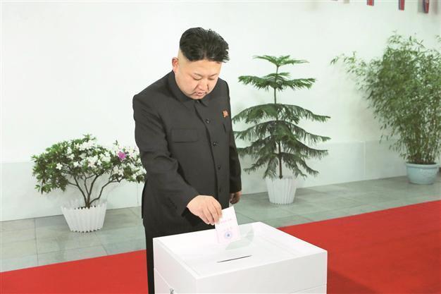 North Korean leader enjoys 100% poll win