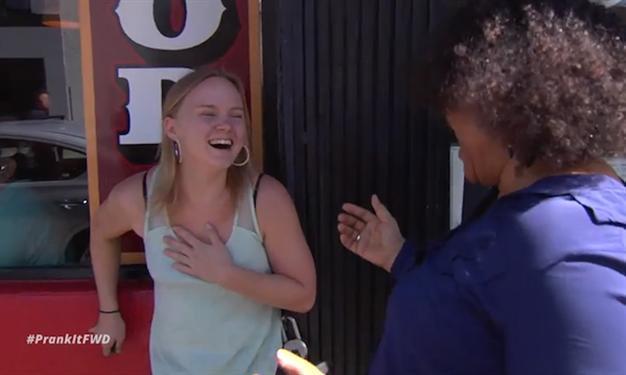 Best prank ever: Cash, dream job & car