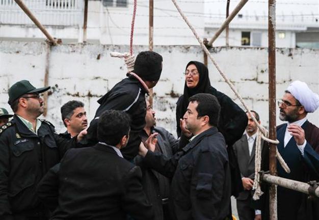 Iranian convict’s life spared by victim’s family during public execution