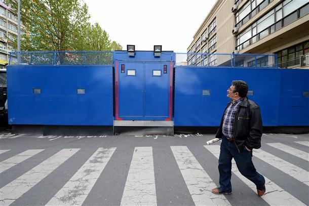 Turkish police innovate with state-of-the-art ‘castle wall’
