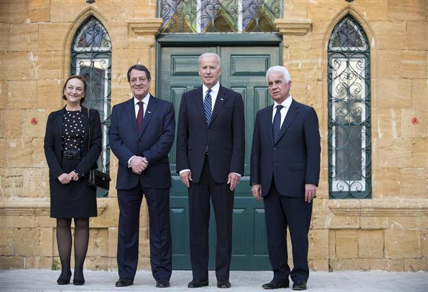 Biden’s visit to Turkish Cyprus a historical step, says FM Davutoğlu