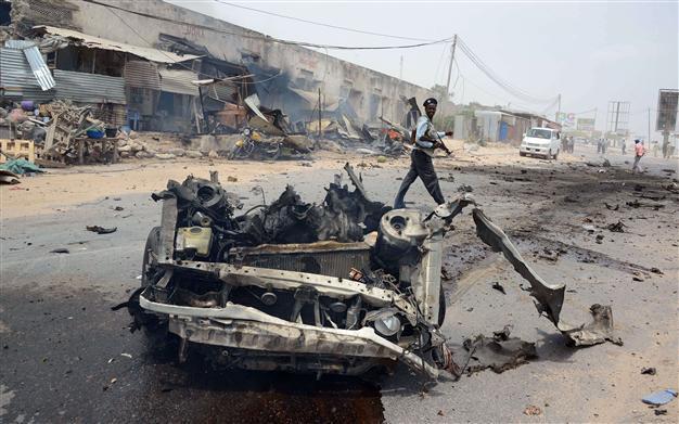 Al-Shabaab car bomb hits UN convoy, killing seven Somalis