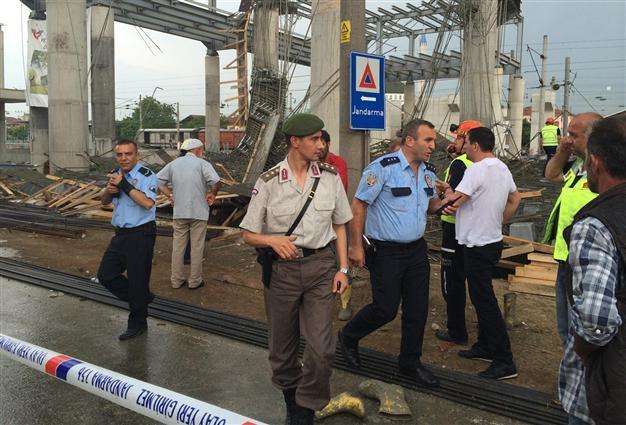 VIDEO: High-speed train station building collapses, six injured
