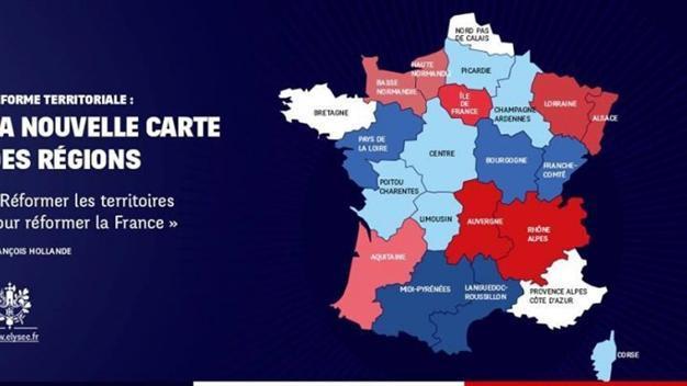 Hollande announces plan to redraw French map