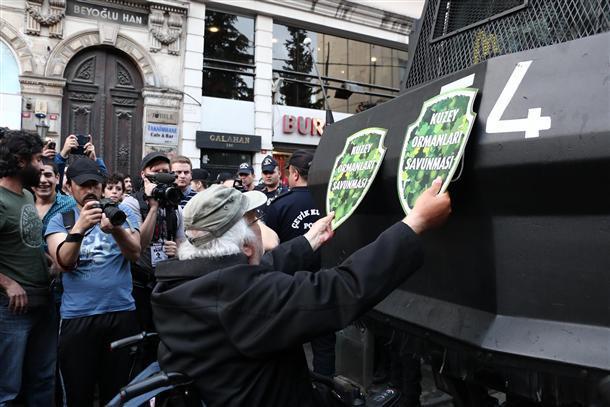Activists denounce destruction of forests in colorful third airport protest