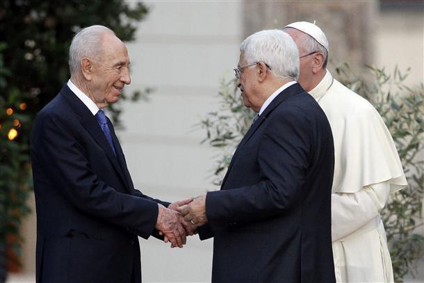 Abbas, Peres call for peace at Vatican ceremony attended by Pope Francis and Patriarch Bartholomew