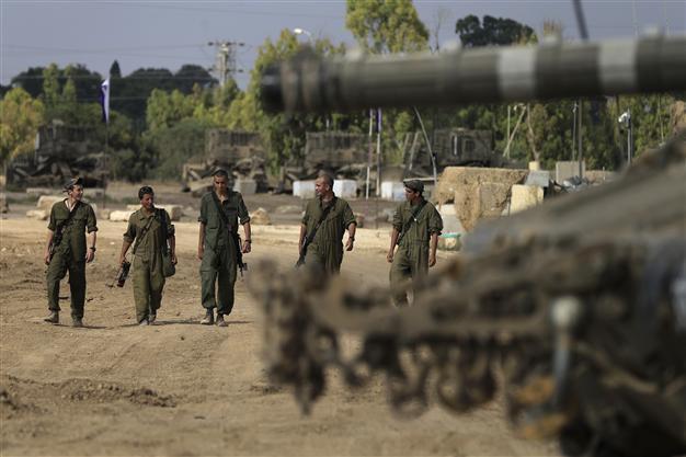 Israeli aircraft attack 10 targets in Gaza: military