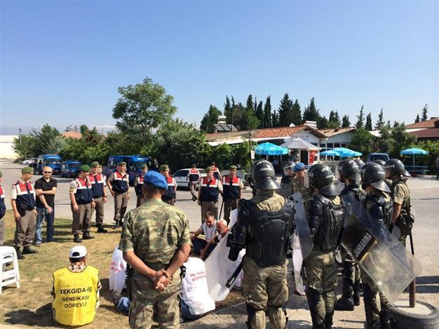 Dairy company workers’ strike halted by gendarmerie, union official detained