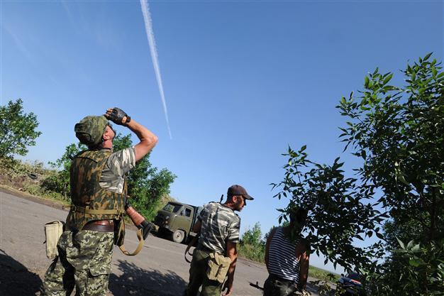 Kyiv says Russian jet shoots down Ukrainian plane