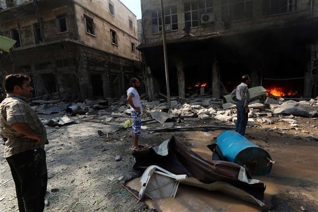 6 children among 15 dead in Aleppo bombing: Syria monitor