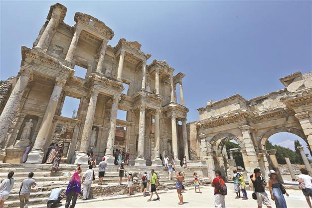 Work accelerated at Ephesus for UNESCO