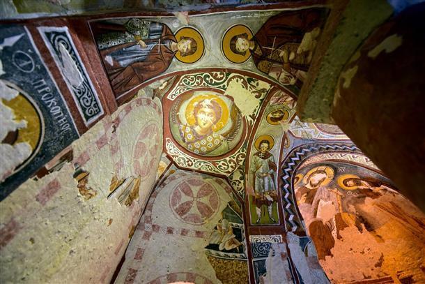 The great attraction of Cappadocias frescoes