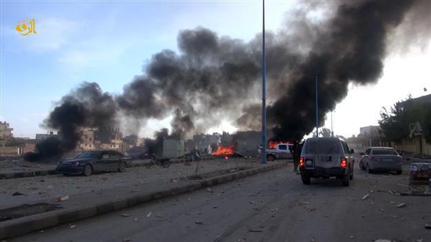 Thirty US-led strikes hit ISIL in Syrias Raqqa: monitoring group