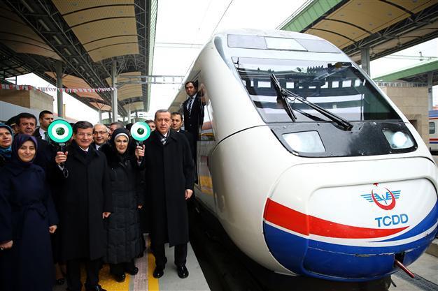 Turkey unveils new high speed train to Anatolia