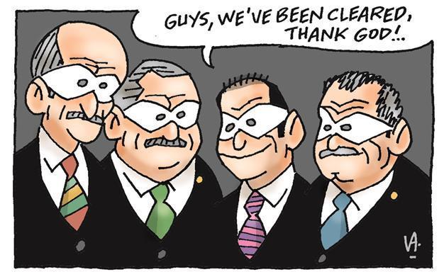 Hürriyet cartoonist Latif Demirci draws