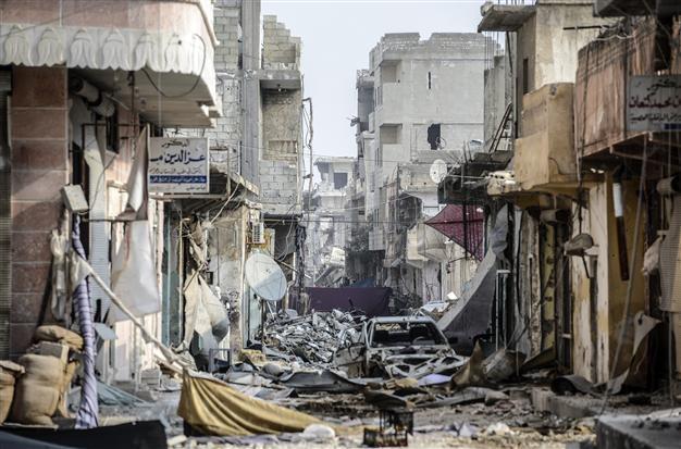 Massive destruction in Kobane after Kurds drive out ISIL