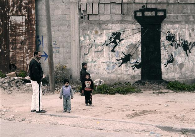 Banksy releases two-minute Gaza documentary