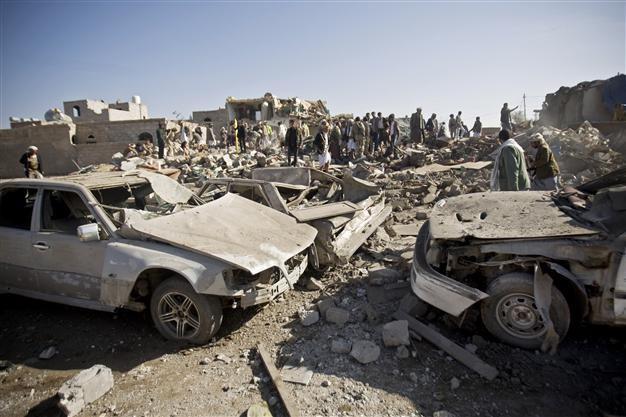 Saudi Arabia launches strikes on Yemen rebels