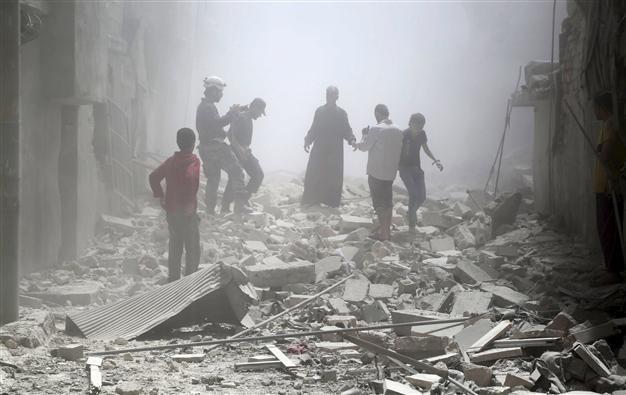 Rights group condemns atrocities in Syrian city of Aleppo