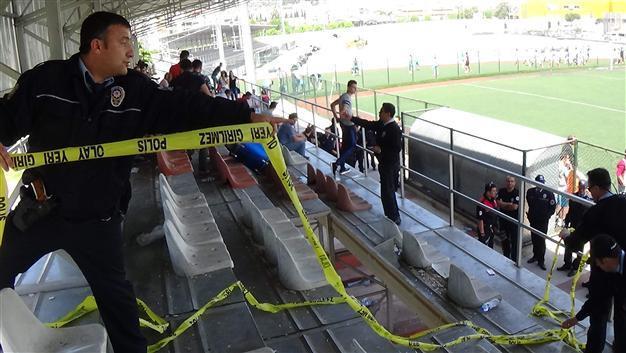 Nine injured in stadium collapse during football match in western Turkey