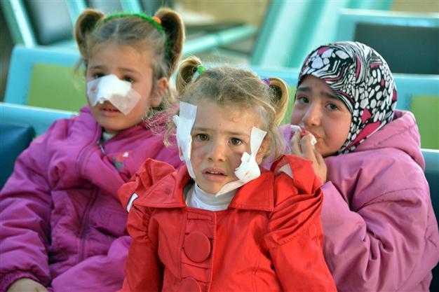 Skin disease infects Syrian children in Turkey’s southeast