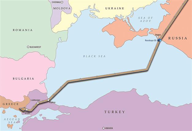 Turkey says Gazprom could start Turkish Stream construction this month