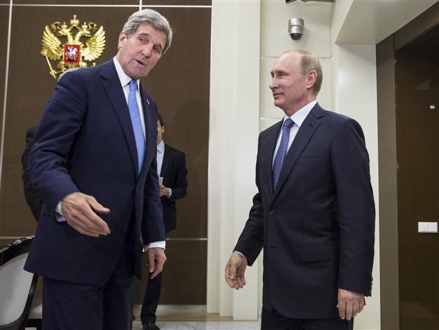Kerry visits Russia to push Putin on Ukraine crisis