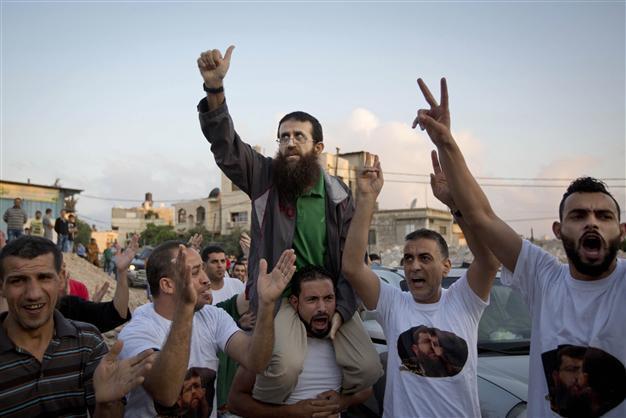 Israel frees Palestinian after 56-day hunger strike