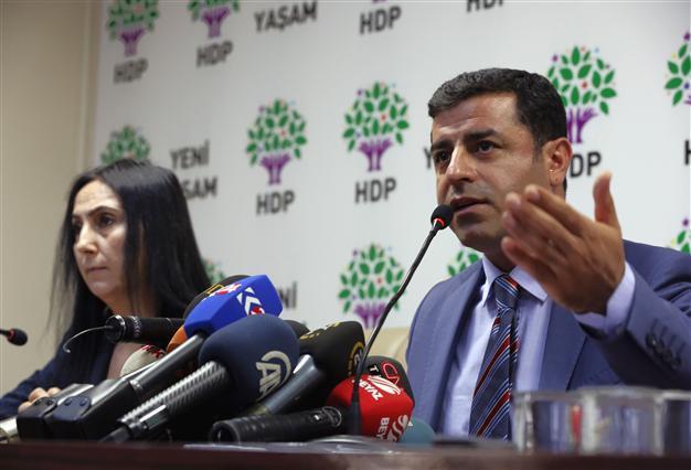 HDP files criminal complaint against Erdoğan, Davutoğlu