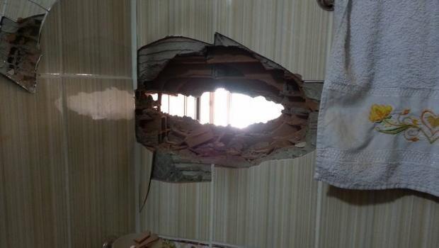 Baby hidden in bathroom saved from bullets in southeast Turkey