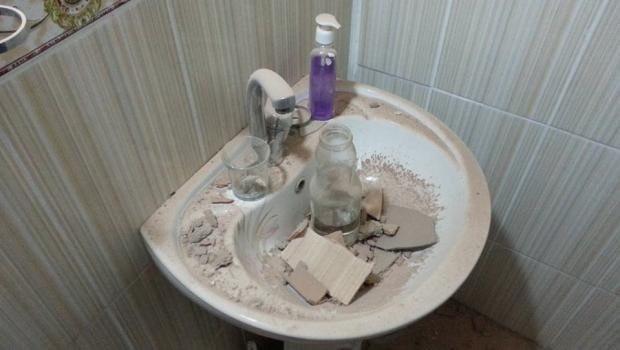 Baby hidden in bathroom saved from bullets in southeast Turkey