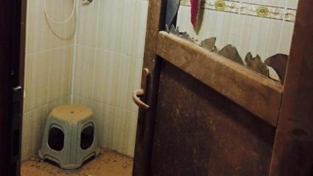 Baby hidden in bathroom saved from bullets in southeast Turkey