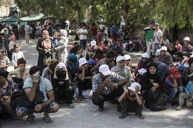 Greek Island Lesbos’ population surpassed by refugee numbers