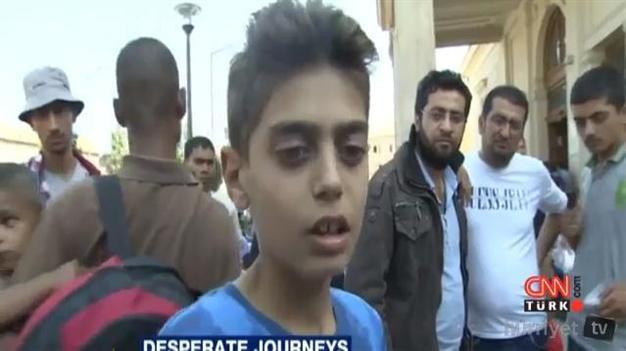 VIDEO: Stop Syria war and we won’t come to Europe, Syrian boy says