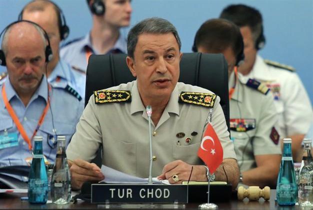 Turkey neighboring three regions in crisis, chief of staff says