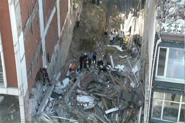 One dead, four injured in Istanbul building collapse