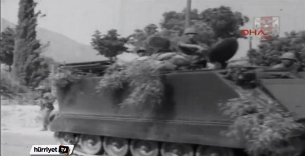 Turkish army releases footage from Cyprus operation in 1974