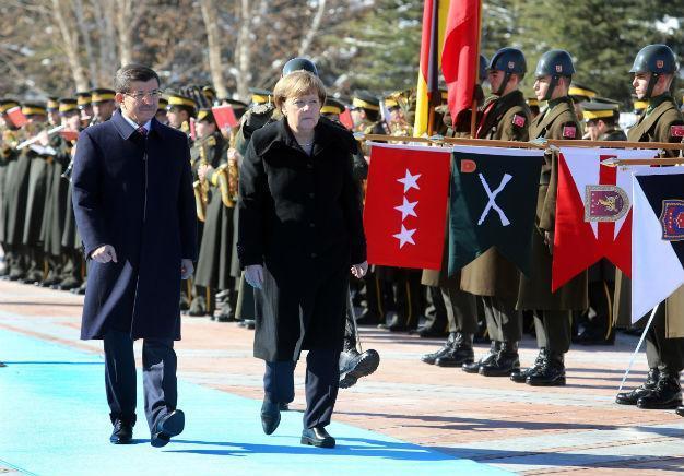 Turkey will continue to strike back at PYD in Syria, PM tells Merkel