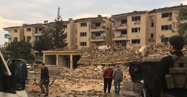 Two officers killed, 35 wounded in massive car bomb attack