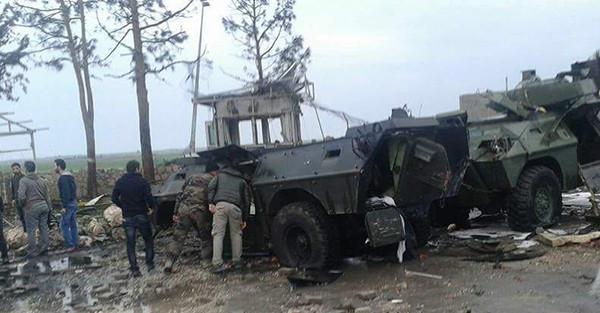 Two officers killed, 35 wounded in massive car bomb attack