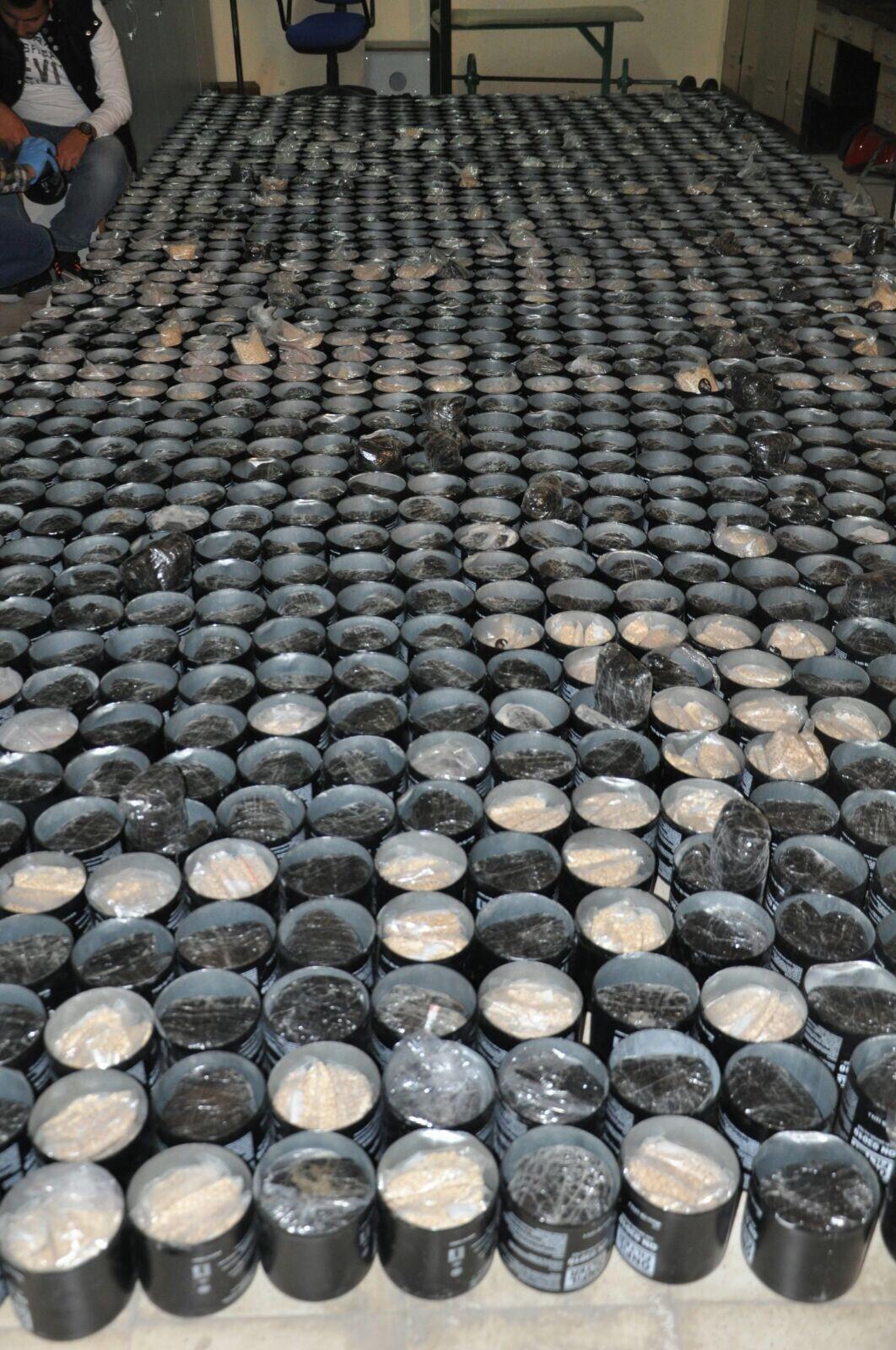 Record seizure of Captagon amphetamine tablets in southern Turkey