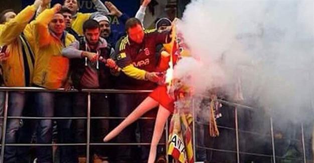 Turkish football fan humiliated women by burning sex doll court