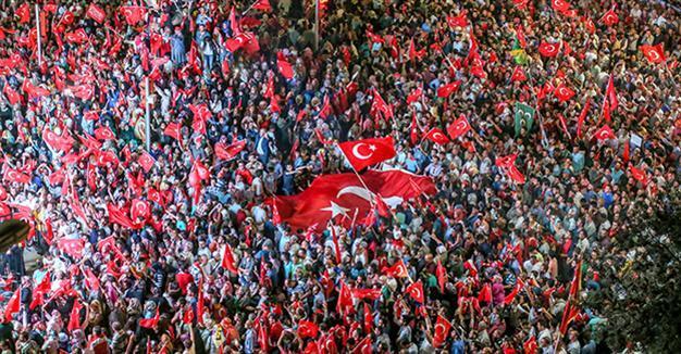 Erdoğan announces end of nationwide protests after failed coup attempt