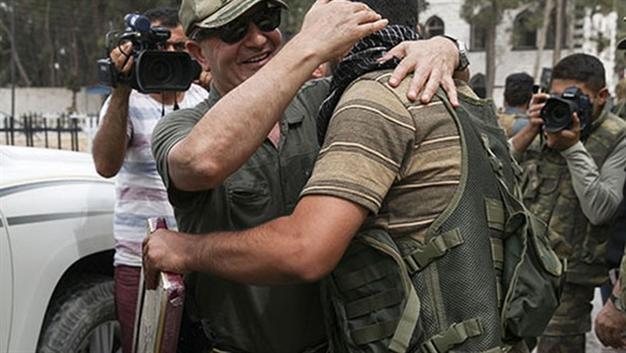 Turkish special forces commander Zekai Aksakallı in Syria’s Jarablus