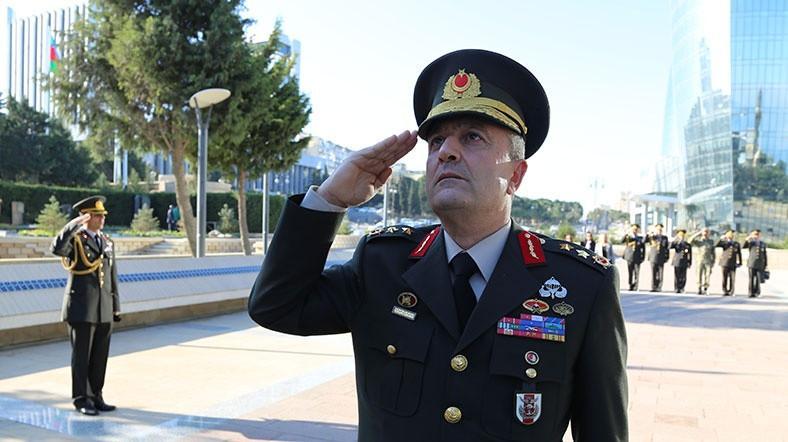 Turkish special forces commander Zekai Aksakallı in Syria’s Jarablus
