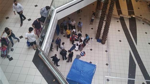 Two killed in mall atrium fall in Istanbul