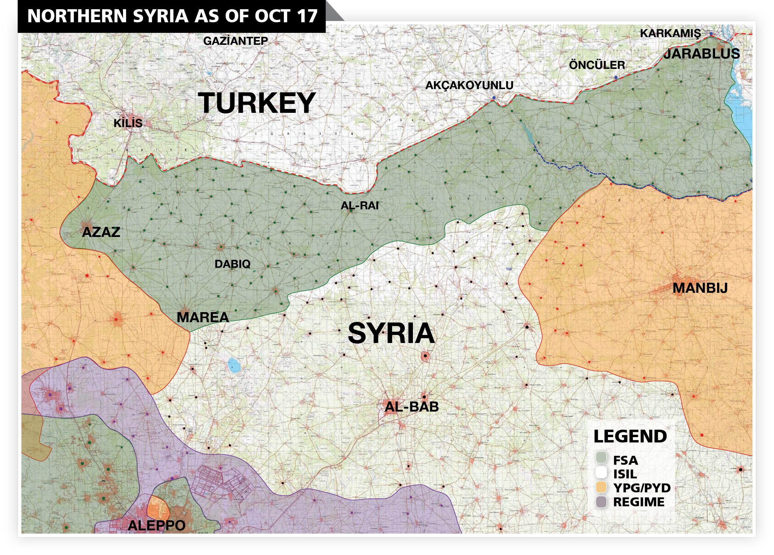 Turkey-backed Syria rebels secure Dabiq area, eye al-Bab