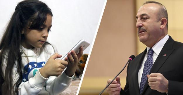Turkish FM replies to ‘Syrian Twitter girl’ Bana amid collapsed Aleppo ceasefire