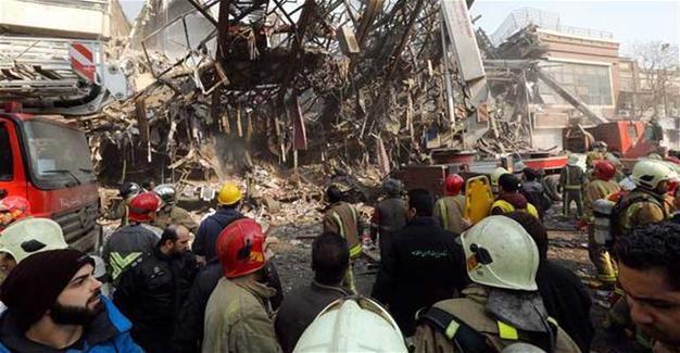 Turkish Embassy in Tehran evacuated before high-rise collapse