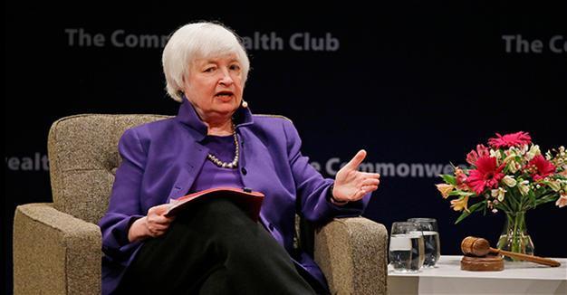 Stocks, currencies fall after Fed’s Yellen signals rate hikes